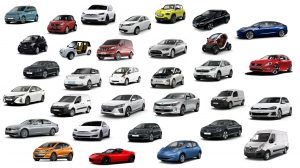 catalogue complet des véhicules électriques et hybrides rechargeables